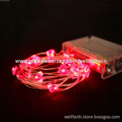 LED RGB Multi-colored Decoration String Lights with 0.4W Rated Power